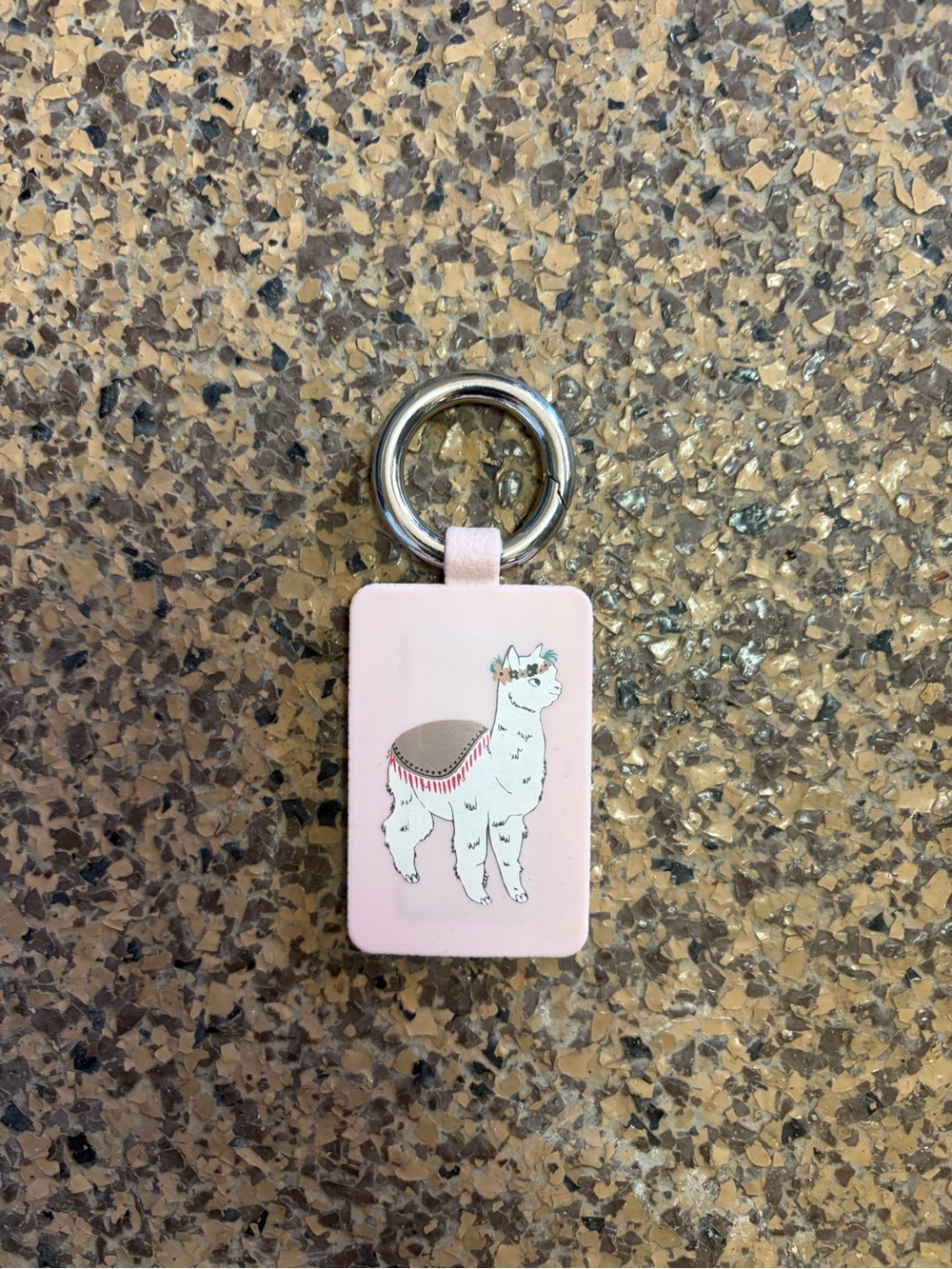 Bagnet Pink Llama Magnetic Purse Bag Holder